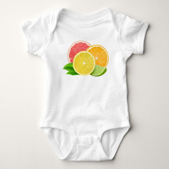 Citrusfrukter Tee (Framsida)
