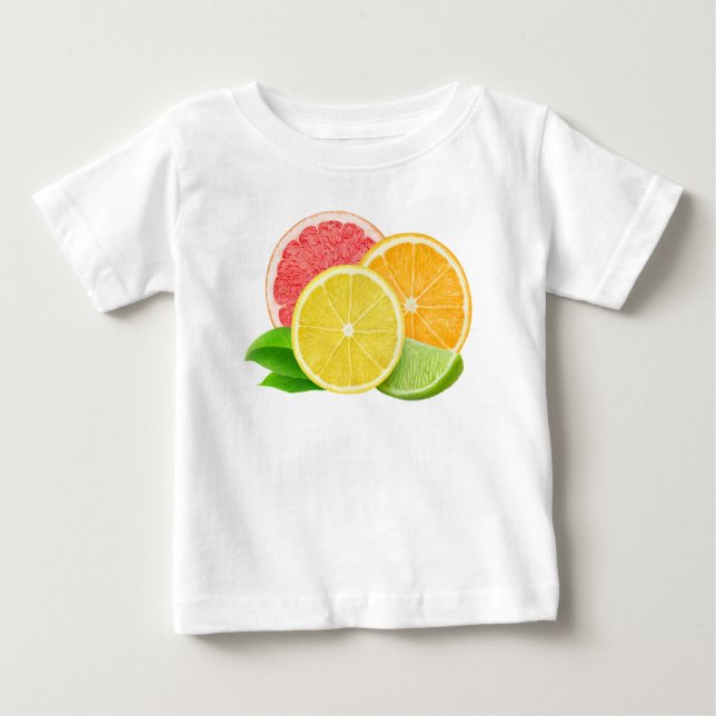 Citrusfrukter Tee (Framsida)