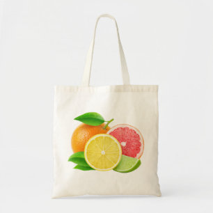 Citrusfrukter Tygkasse