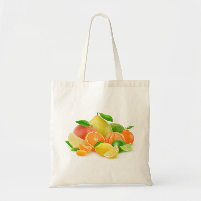 Citrusfrukter Tygkasse (Framsidan)