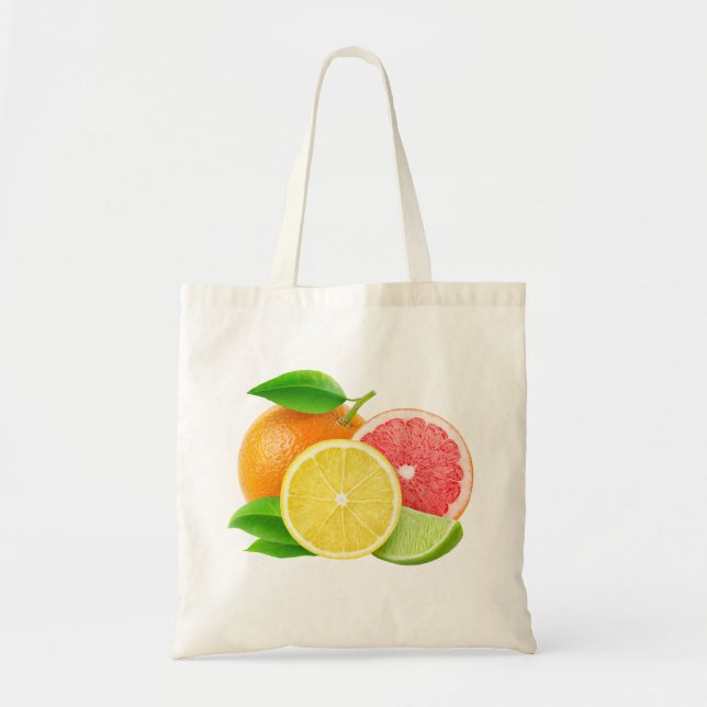 Citrusfrukter Tygkasse (Framsidan)