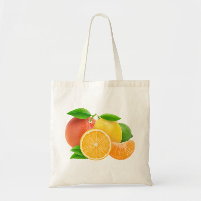 Citrusfrukter Tygkasse (Framsidan)