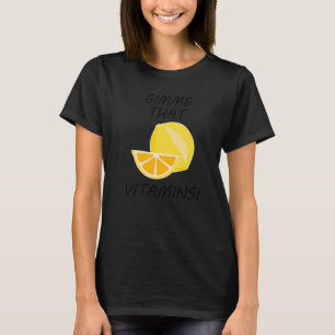 Citrusfrukter Vitamins Lemonade Fruits T Shirt