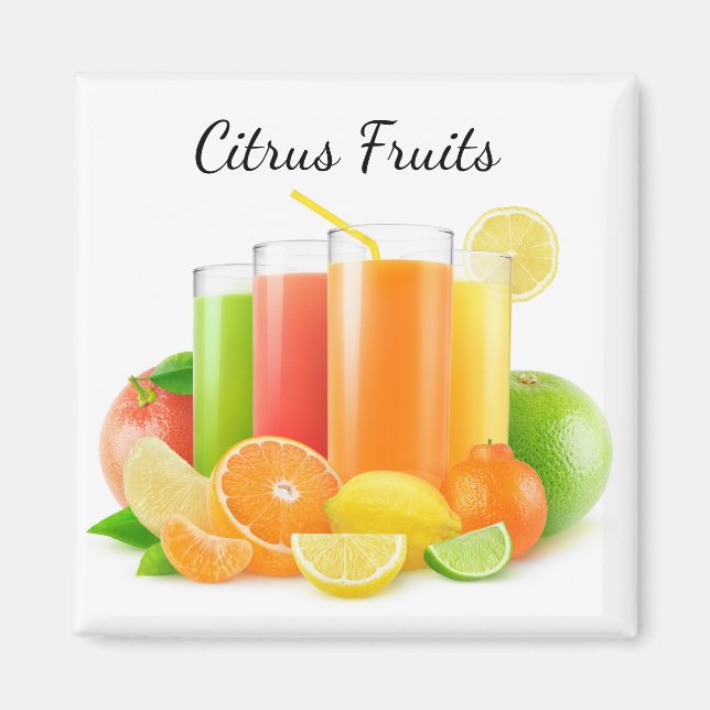 Citrusfruktjuicer Magnet (Framsidan)