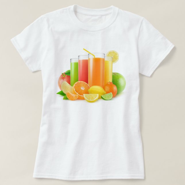 Citrusfruktjuicer T Shirt (Design framsida)