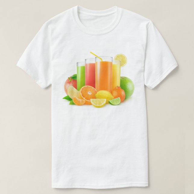 Citrusfruktjuicer T Shirt (Design framsida)