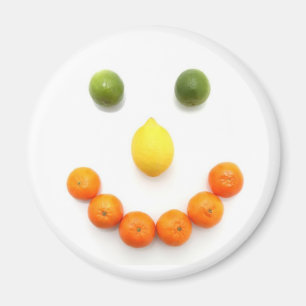 Citrusfruktleende Magnet