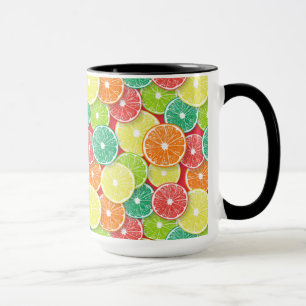 Citrusfruktskivor art. 2 mugg