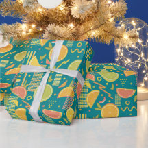 Citrusfruktskivor av Teal 80