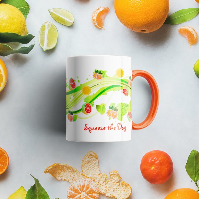 Citrusfruktskivor Kaffe Mugg (Skapare uppladdad)