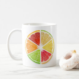 Citrusfruktskivor Kaffemugg