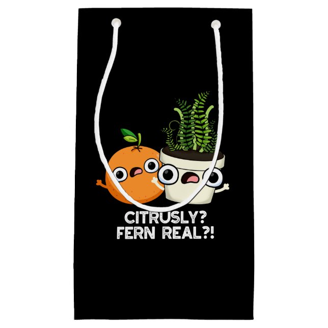 Citrusly Fern Real Funny Citrus Plant Pun Mörk BG (Framsidan)