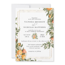 Citrusodling | Boho Botanisk Bröllop