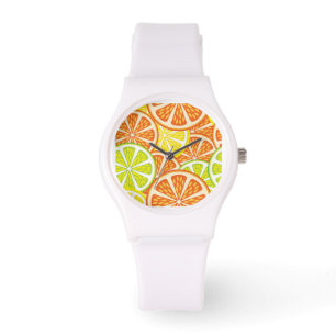 Citrust mönster 2 armbandsur