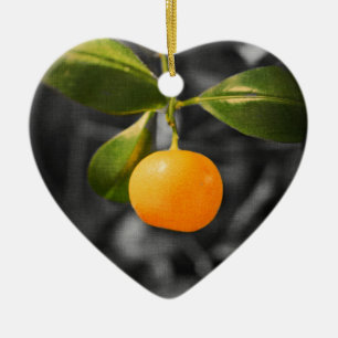 Citrusträd Julgransprydnad Keramik