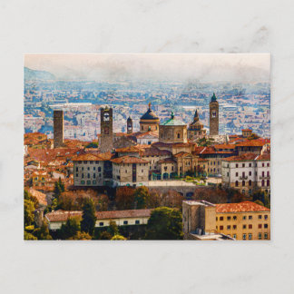 Citta Alta i Bergamo, Italien Vykort