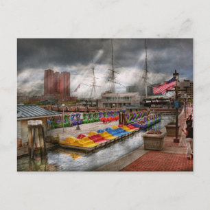 City - Baltimore MD - Modern Maryland Vykort
