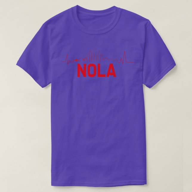City Beats New Orleans TShirt T Shirt (Design framsida)