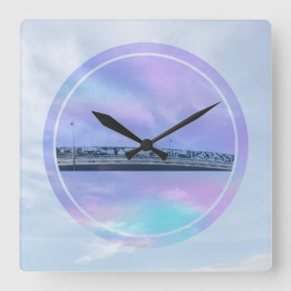 City Bridge Wall Clock Fyrkantig Klocka