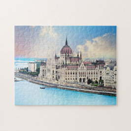 City Budapest Hungary Capital Jigszle Puzzle Pussel