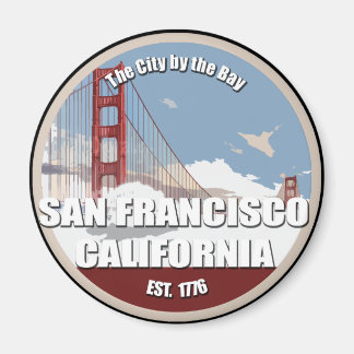 City by the Bay, San Francisco California Magnet
