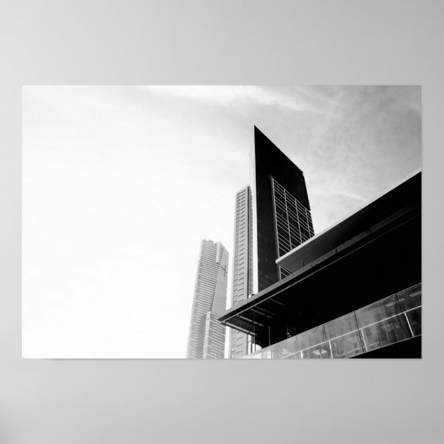 City Byggnad Poster (Framsidan)