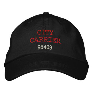 CITY CARRIER, Hat Broderad Keps