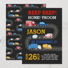 City Cars-inbjudan, 100 % anpassade Inbjudningar