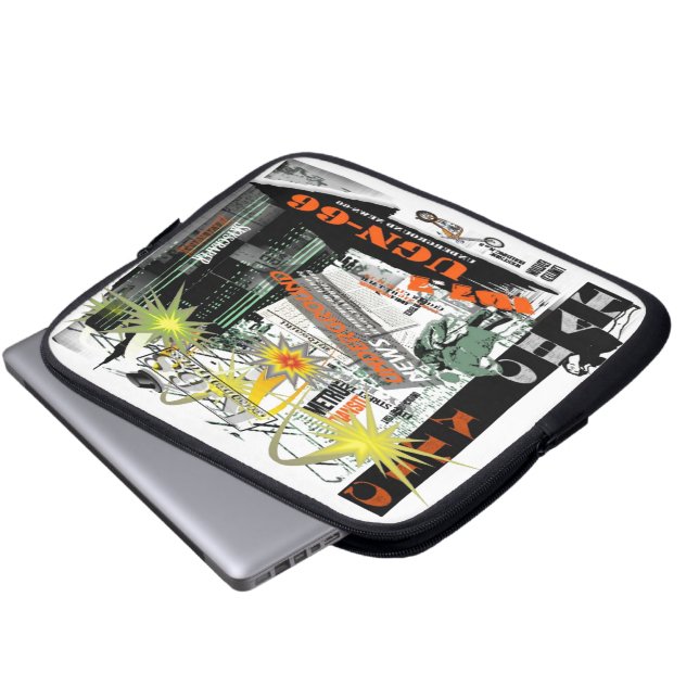 City Chatta Electronics Bag Laptop Sleeve (Framre botten)