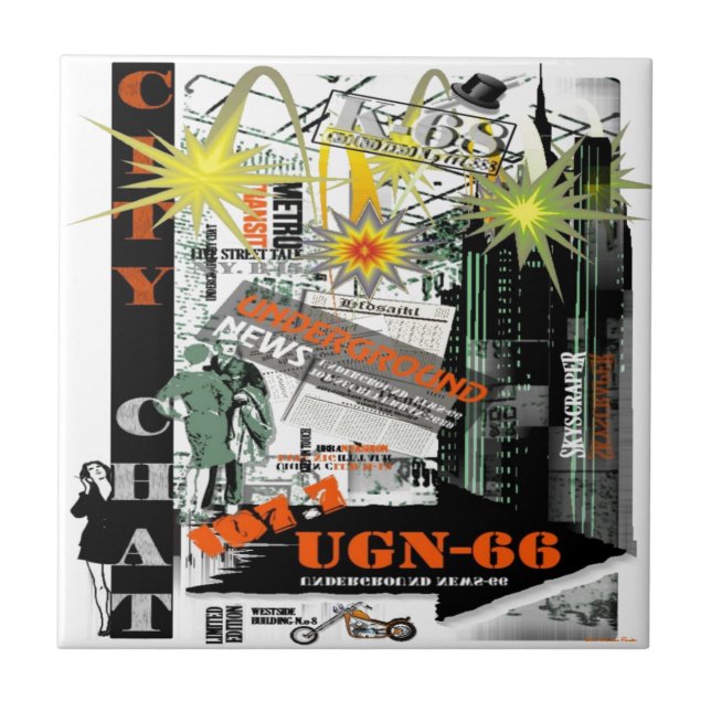 City Chatta Tile Kakelplatta (Framsidan)