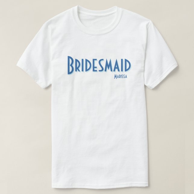 City Chic Bridesmaid T Shirt (Design framsida)