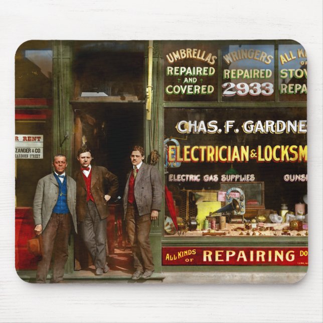 City - Chicago, IL - Allt reparerat 1899 Musmatta (Framsidan)