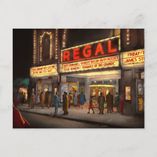 City - Chicago IL - Nightlife at Regal Theater Vykort