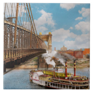 City - Cincinnati, OH The City of Cincinnati 1906 Kakelplatta