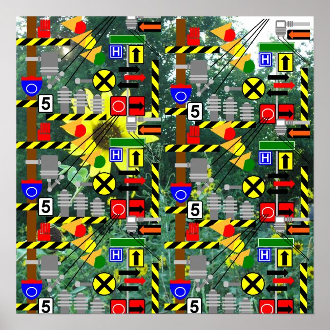 City Clutter Poster (Framsidan)