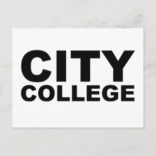 CITY COLLEGE Utbildnings-T-Shirt Hatt Mugg Musmatt Vykort