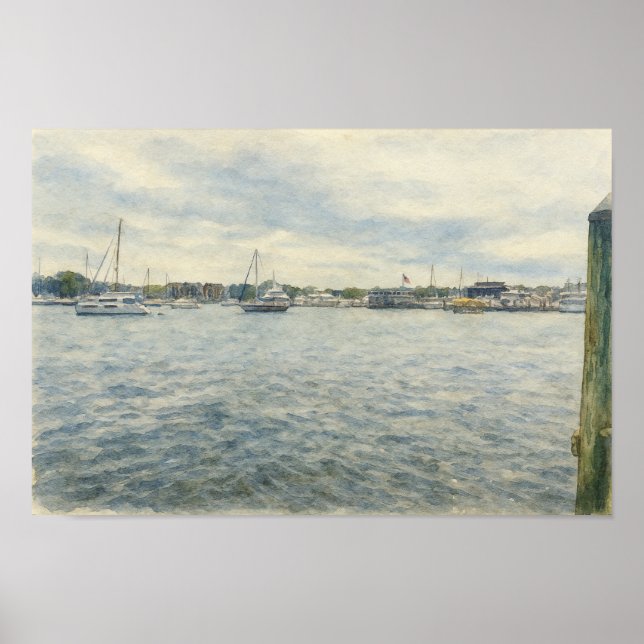 City Dock Poster (Framsidan)