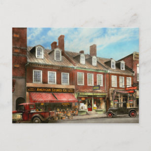City - Easton MD - A slice of American life 1936 Vykort