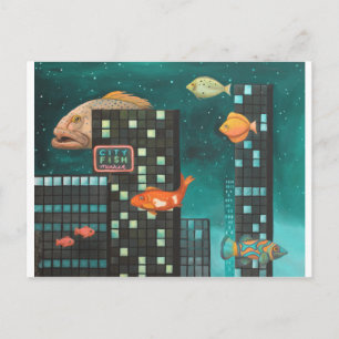 City Fish Vykort