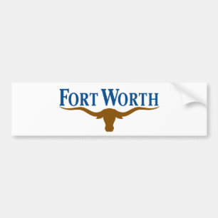 City Flagga of Fort Worth (Texas) Bildekal