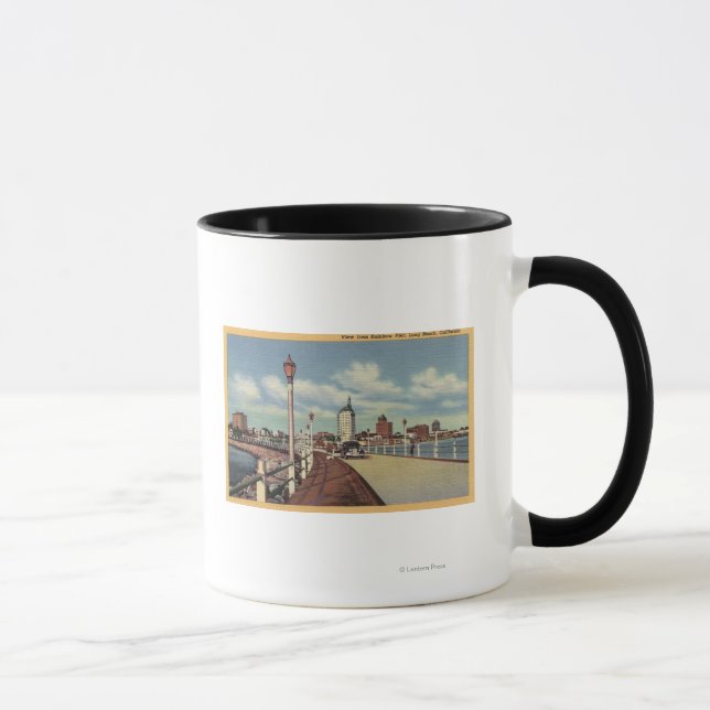 City från Rainbow Pier Mugg (Höger)