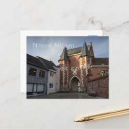 City gatehouse, Ninove, Belgien Vykort