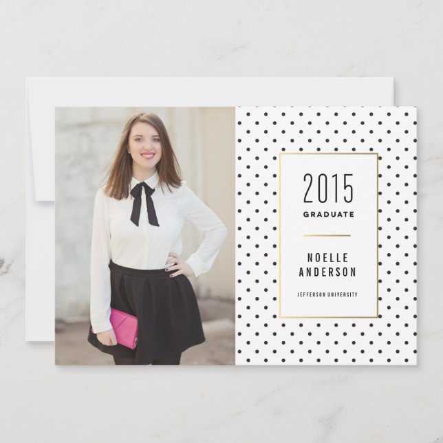 City Girl Chic | Inbjudan till studenten (Framsida)