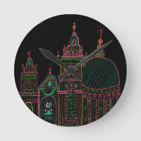 City Glow Bright Neon på Black 