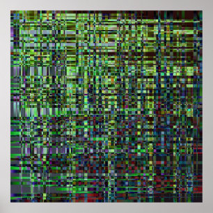 City Grid Poster