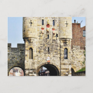 City Grind in York i North Yorkshire Vykort