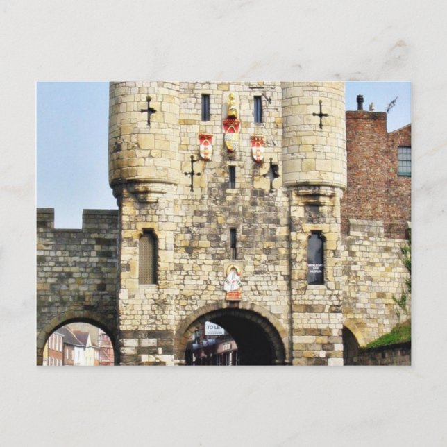 City Grind in York i North Yorkshire Vykort (Framsida)