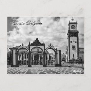 City Grind Ponta Delgada Downtown Vykort