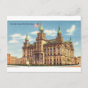 City Hall in Jersey City, NJ Vykort