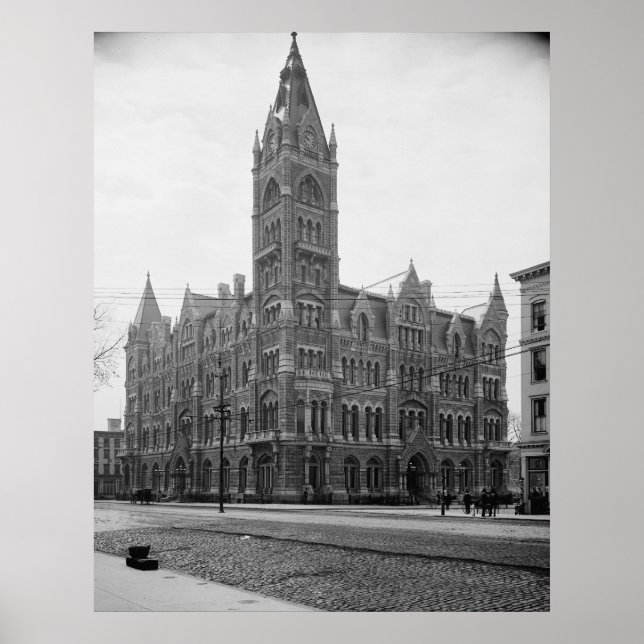 City Hall in Richmond Poster (Framsidan)